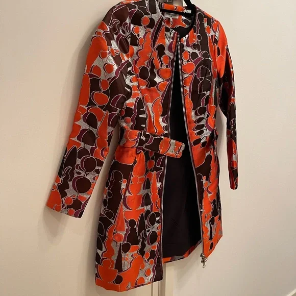 Opening Ceremony jacquard top coat P00 - Picture 7 of 13